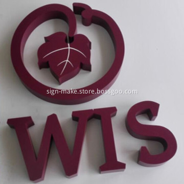 Large Outdoor Metal Alphabet Signs